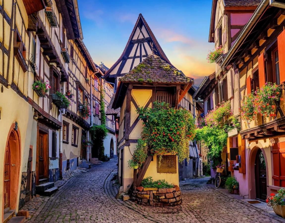 B&B Chez L'Habitant Chambre Privative Sur La Route Des Vins Tv Parking Box Velo Issenheim Dış mekan fotoğraf